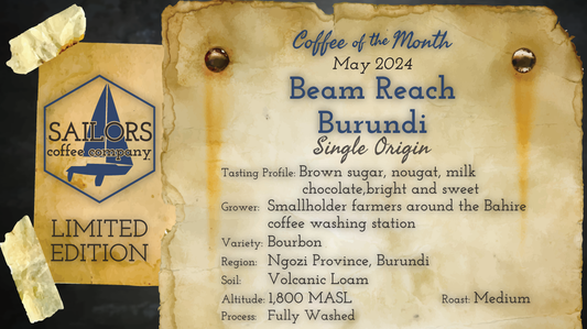 Coffee of the Month - May 2024: Beam Reach Burundi
