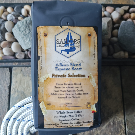 First Mate Amelia Gaoth - 6-Bean Blend Espresso Roast - Private Selection