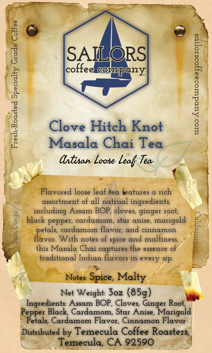 Clove Hitch Knot Masala Chai