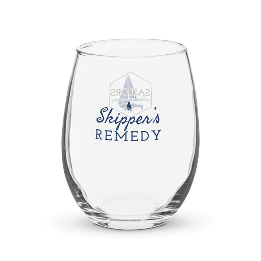 Stemless wine glass (Skippers Remedy)