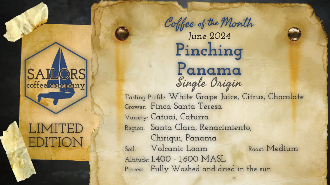 Limited-Edition, Coffee of the Month for June 2024: Pinching Panama