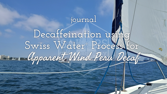 Decaffeination using Swiss Water® Process for Apparent Wind Peru Decaf