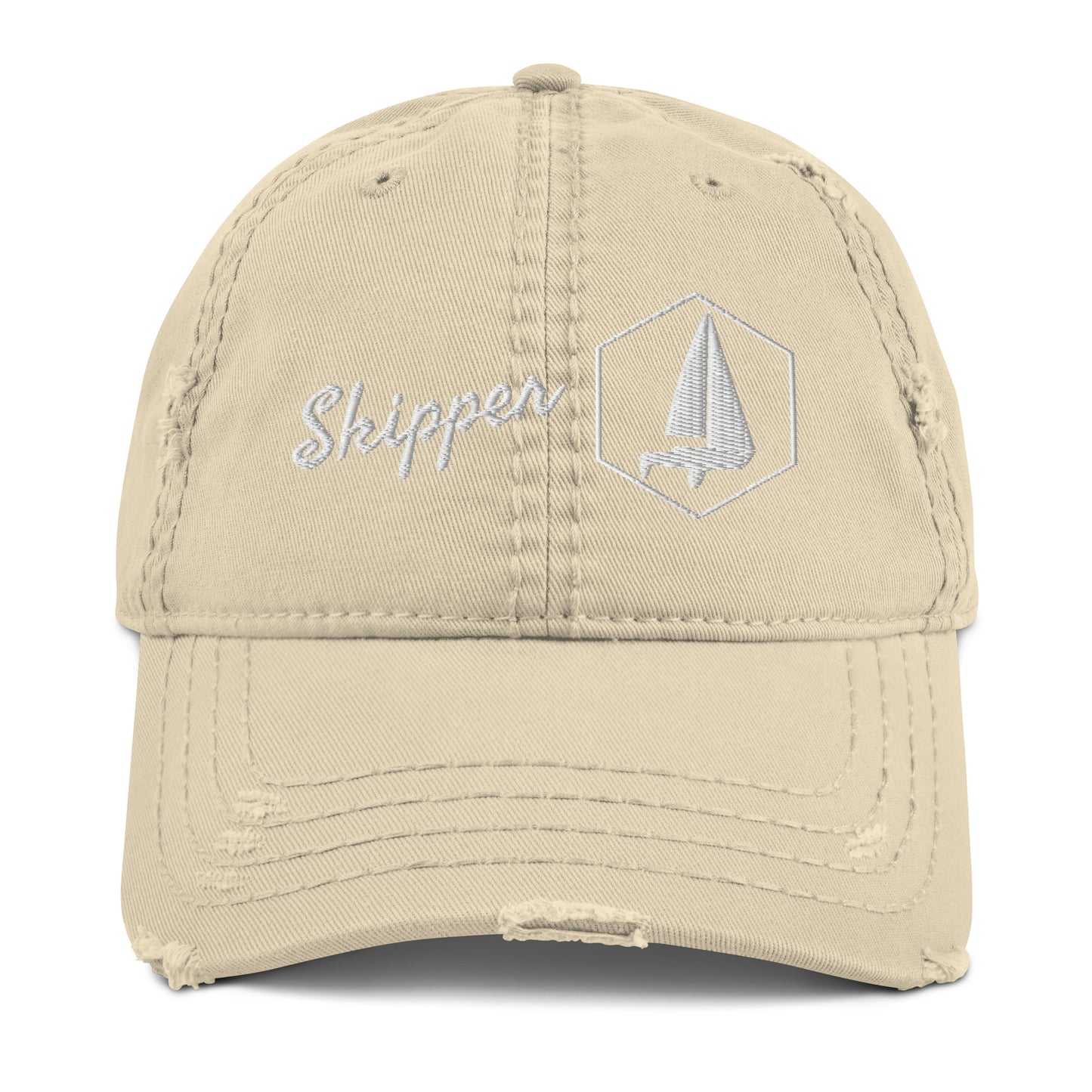 Distressed Dad Hat (Sailors Sailboat Skipper)