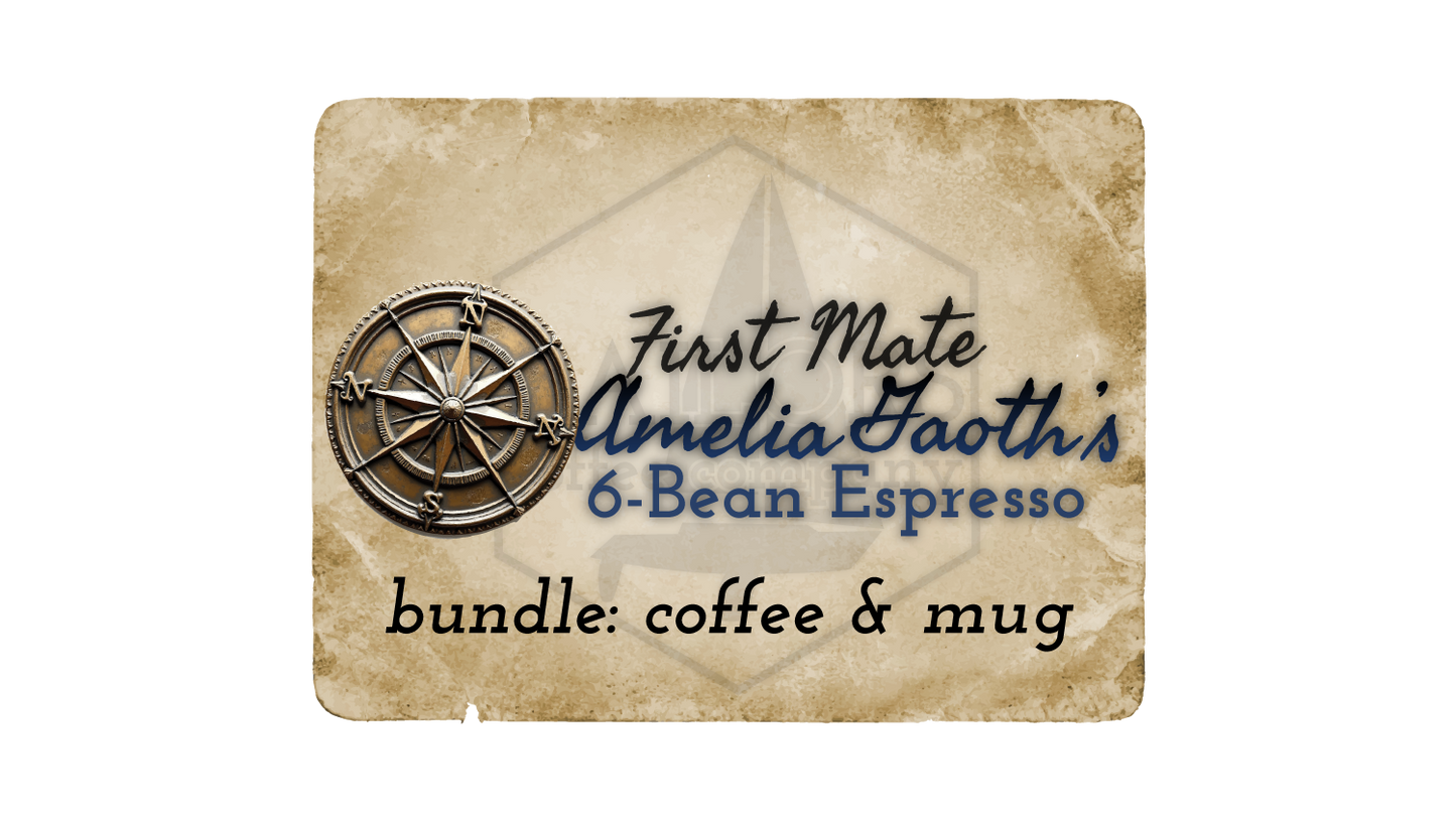 First Mate Amelia Gaoth bundle: coffee & mug