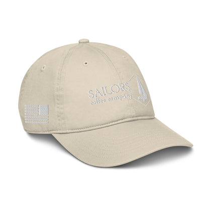 Organic dad hat (US Flag)