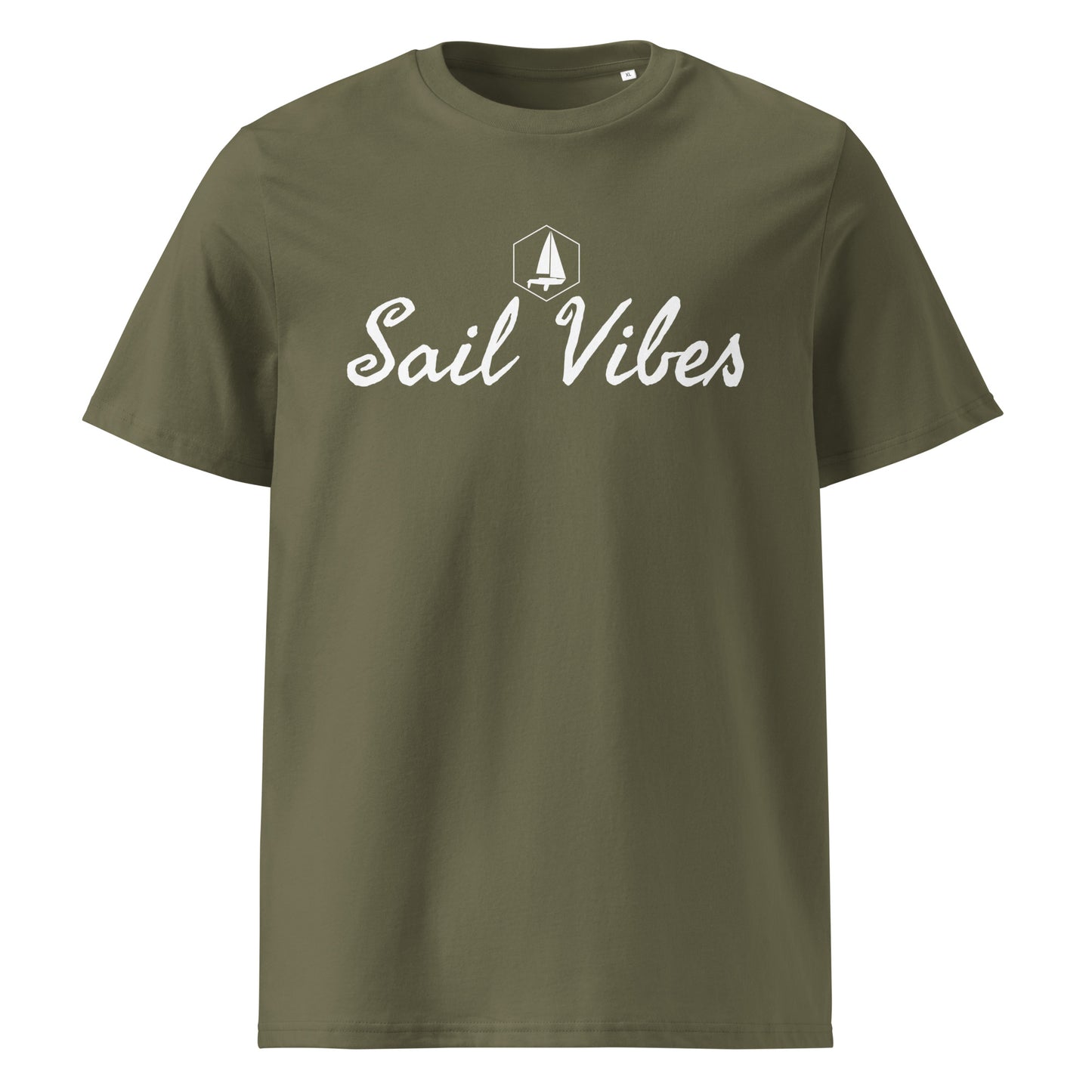 Unisex organic cotton t-shirt (Sail Vibes)