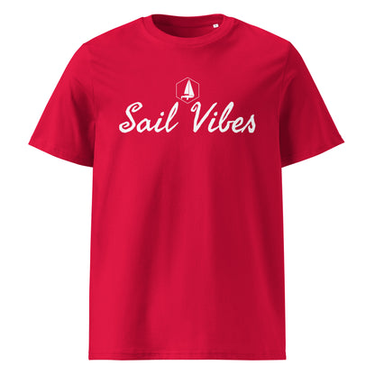 Unisex organic cotton t-shirt (Sail Vibes)