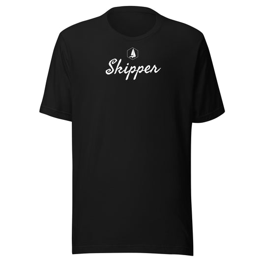 Unisex t-shirt (Sailboat, Skipper)