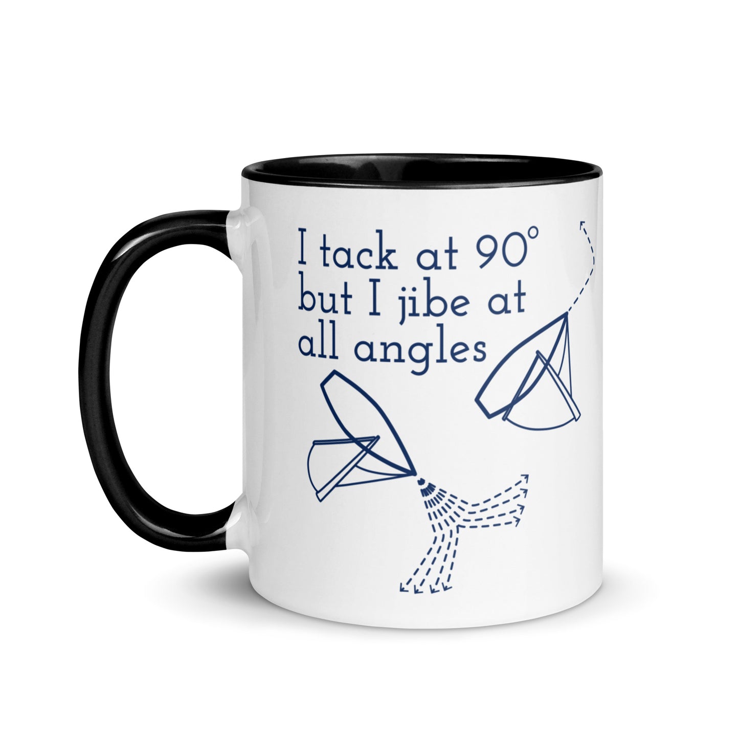 Mug with Color Inside (Tack at 90, jibe at all angles)