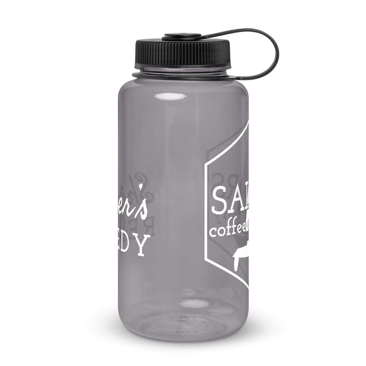 Wide mouth plastic water bottle (Skippers Remedy)