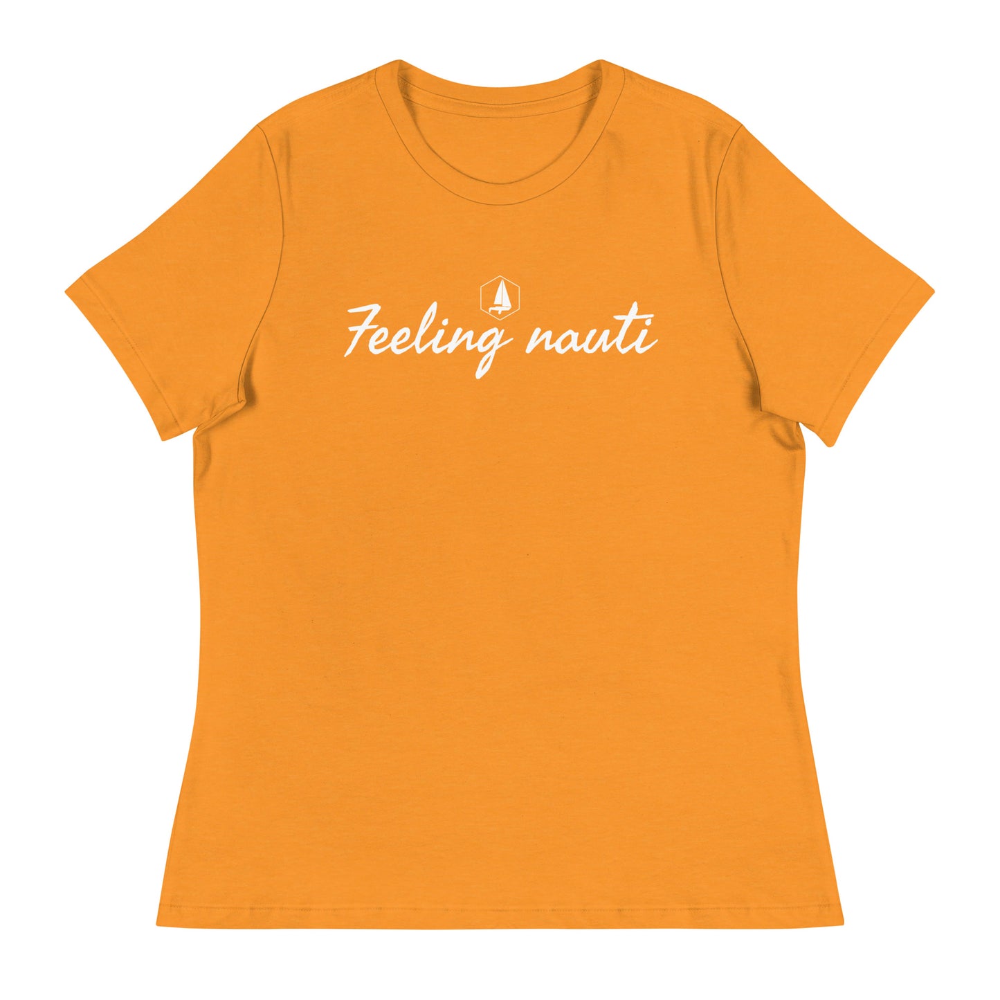 Women's Relaxed T-Shirt (Feeling nauti)